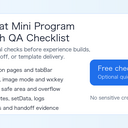 Mini Program QA Kit