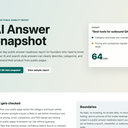 AI Answer Snapshot