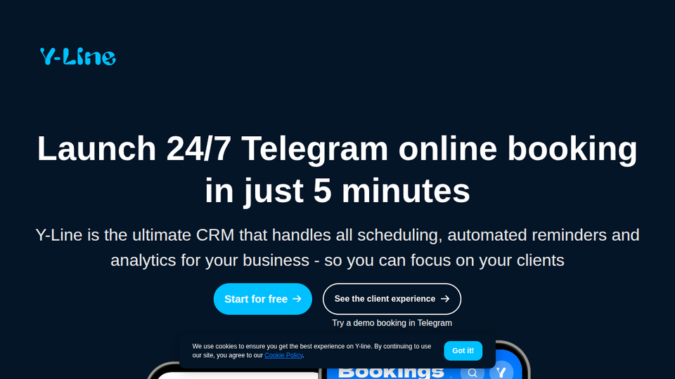Screenshot of Y-Line