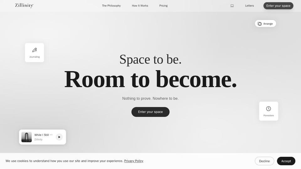 Screenshot of Zillinity