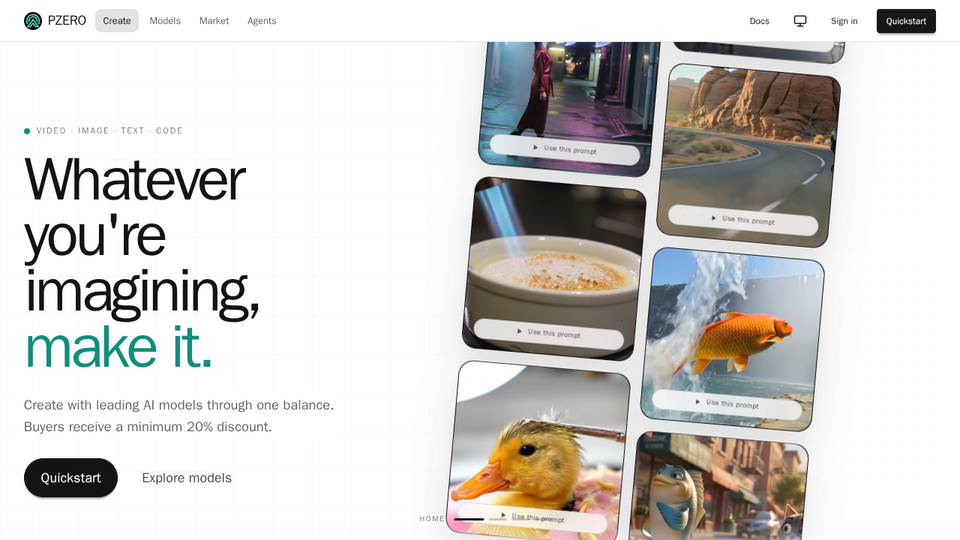 Screenshot of PZERO