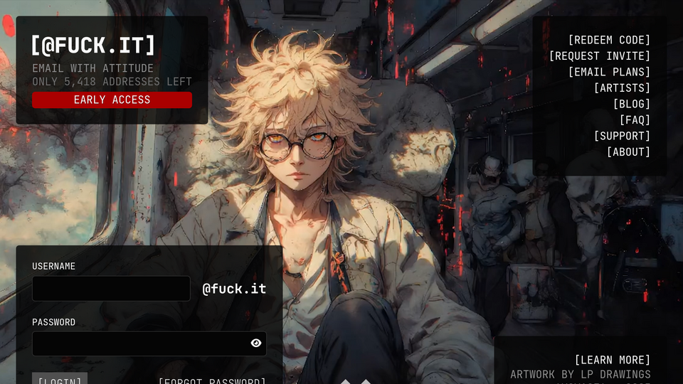 Screenshot of [@fuck.it]