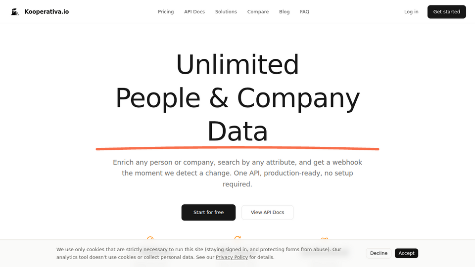 Screenshot of Kooperativa.io