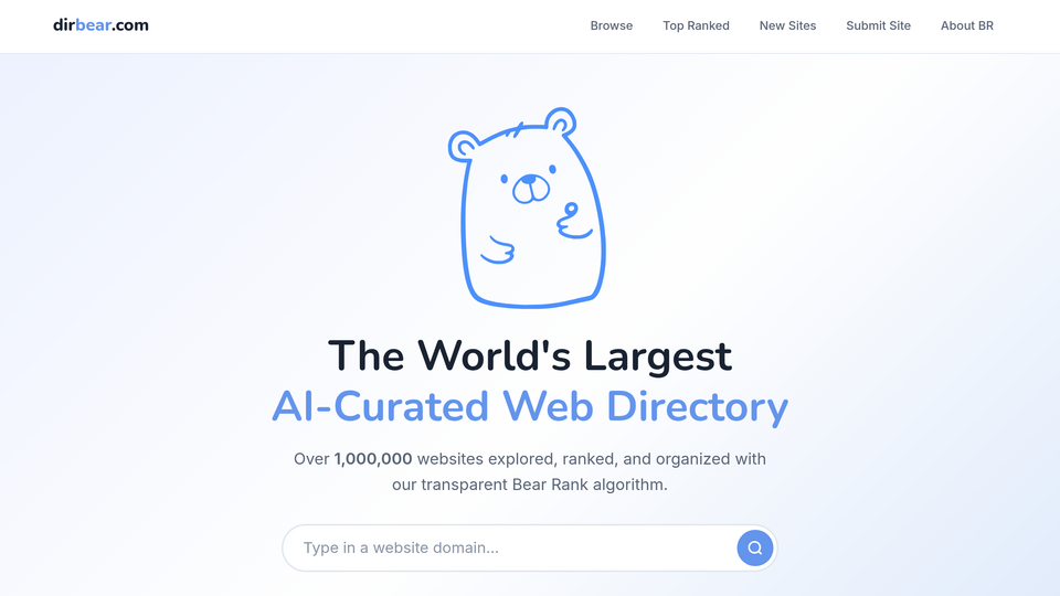 Screenshot of Directory Bear
