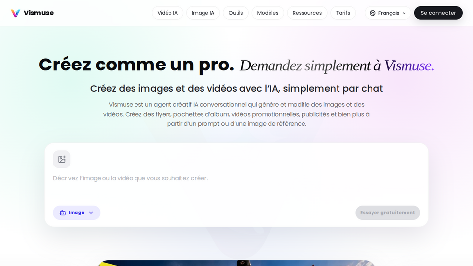 Screenshot of Vismuse