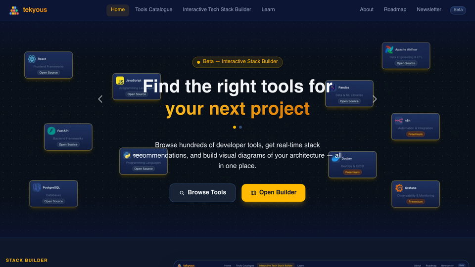 Screenshot of Tekyous