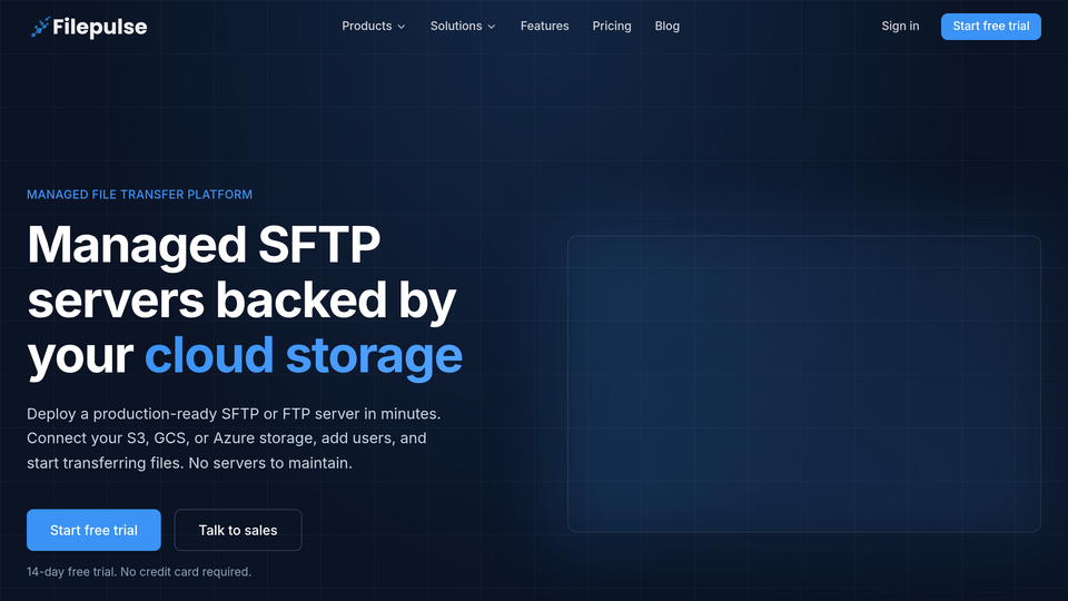 Screenshot of FilePulse