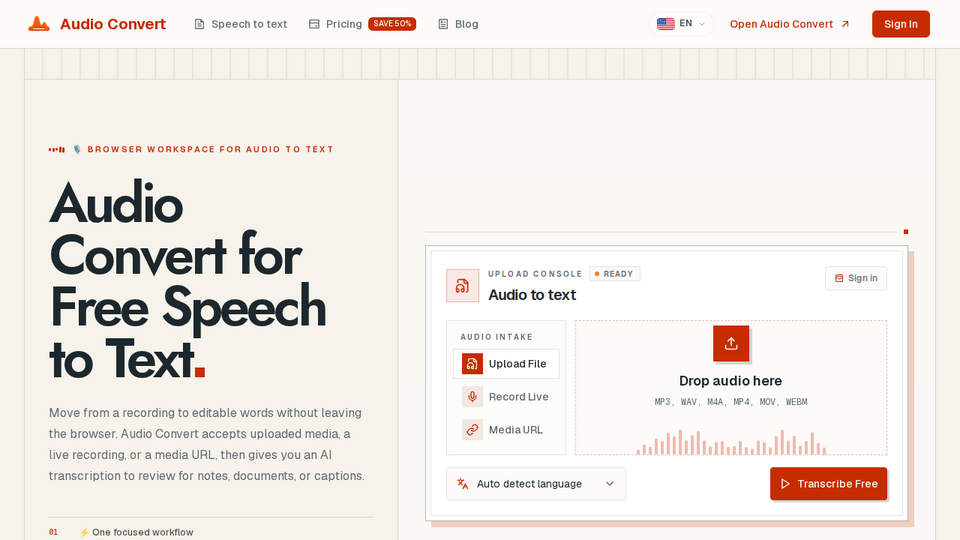 Screenshot of Audio Convert