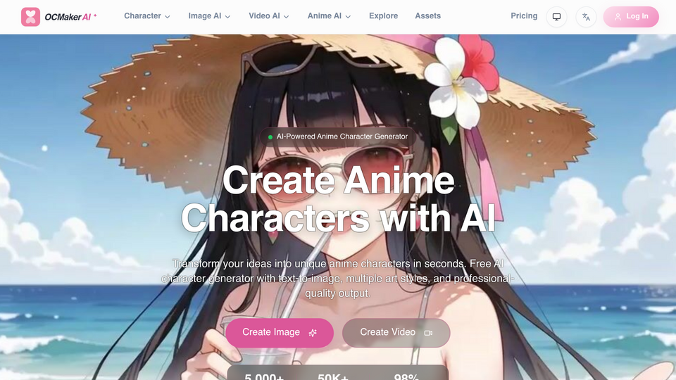 Screenshot of OCMaker AI