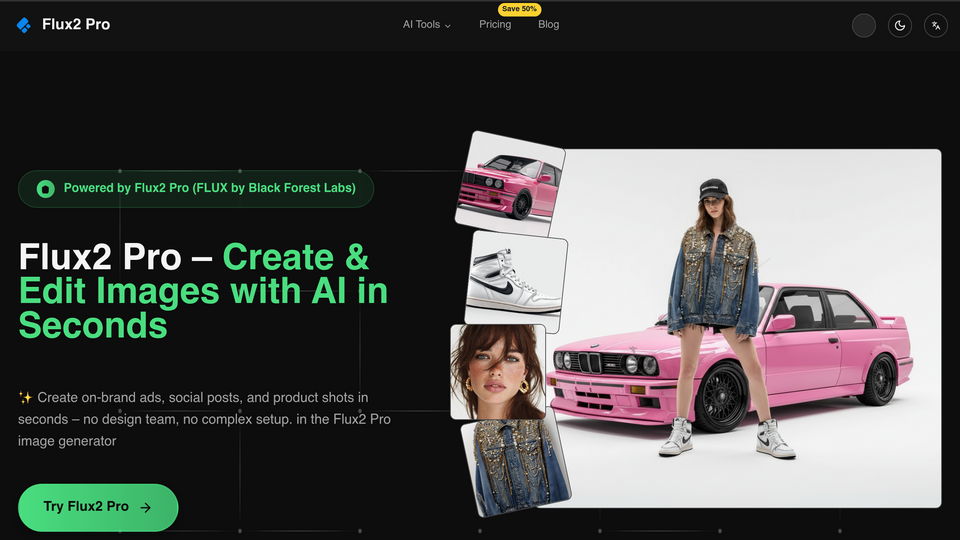 Screenshot of Flux2 Pro