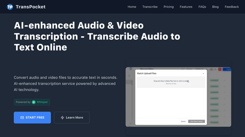 Screenshot of Transpocket
