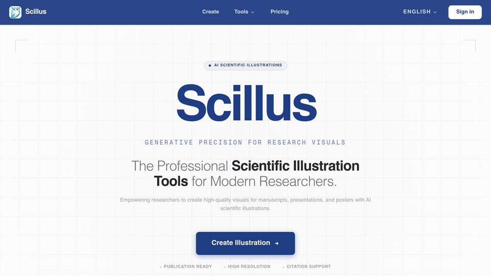 Screenshot of Scillus
