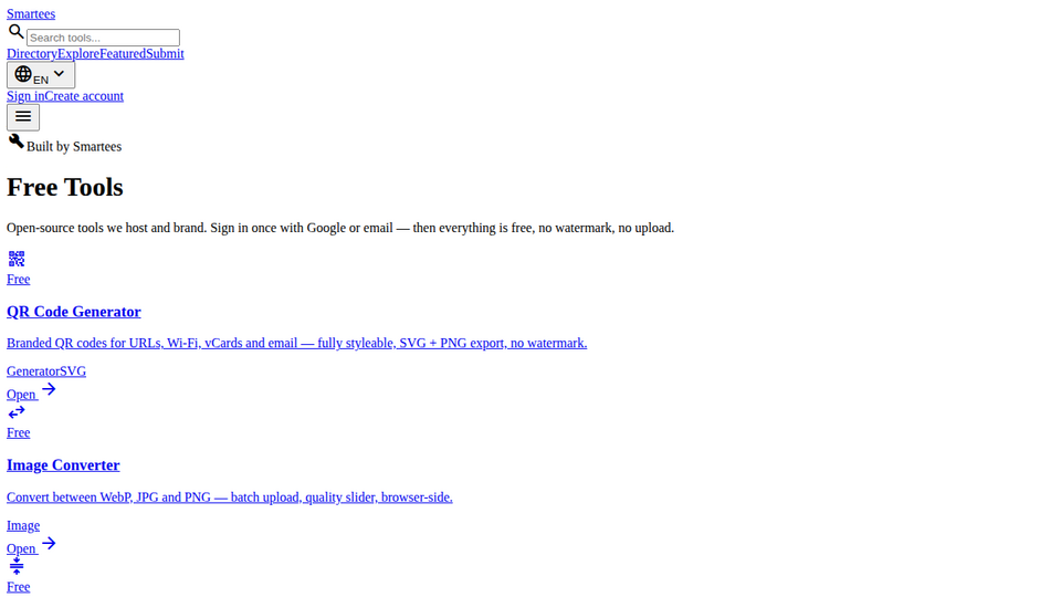 Screenshot of Smartees