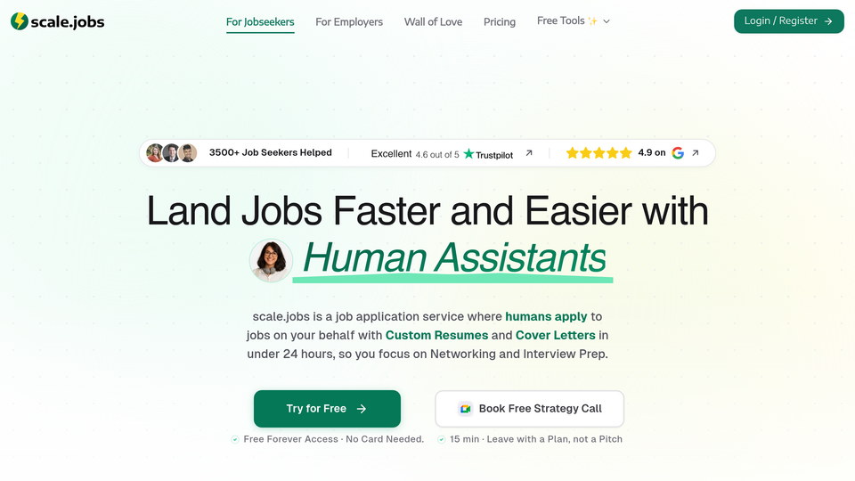 Screenshot of scale.jobs
