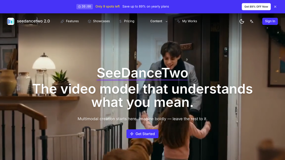 Screenshot of seedancetwo2.0