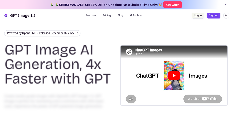 Screenshot of GPT Image 1.5