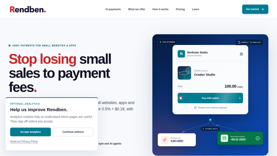 Screenshot of Rendben