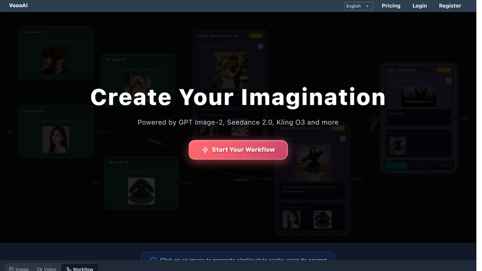 Screenshot of VoooAI