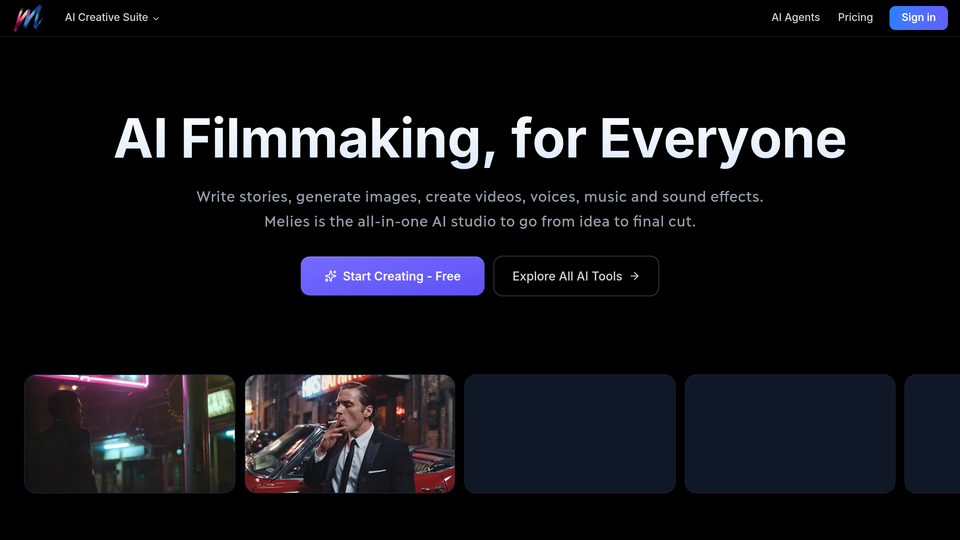 Screenshot of Melies