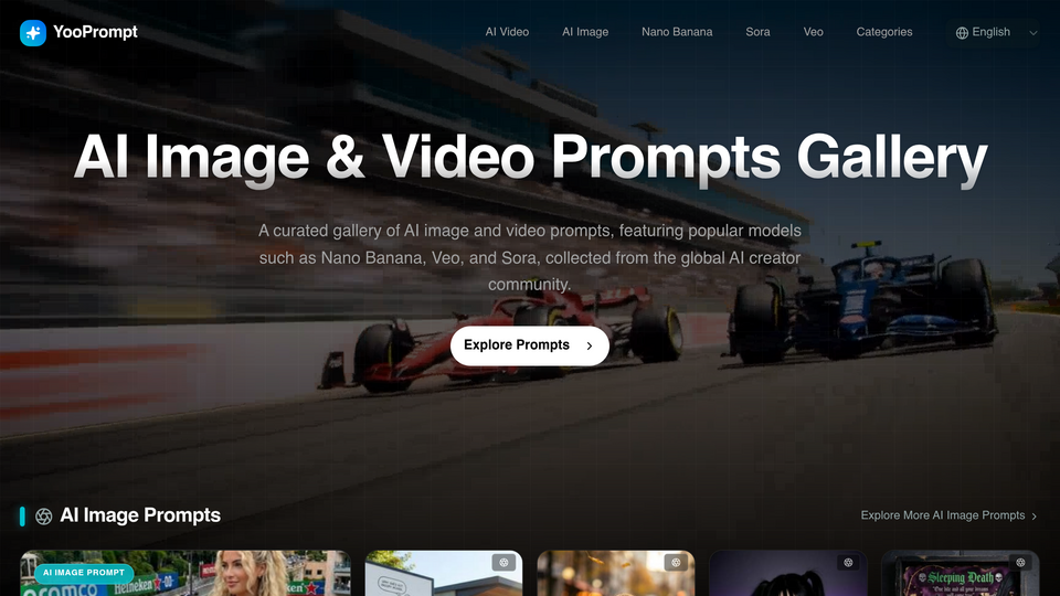Screenshot of YooPrompt