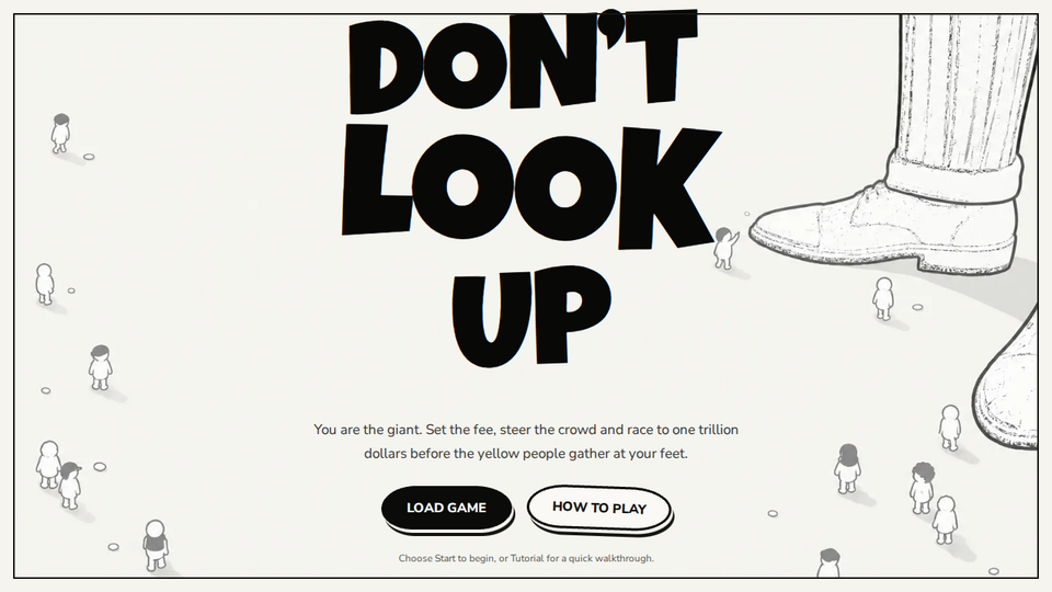 Screenshot of dontlookup