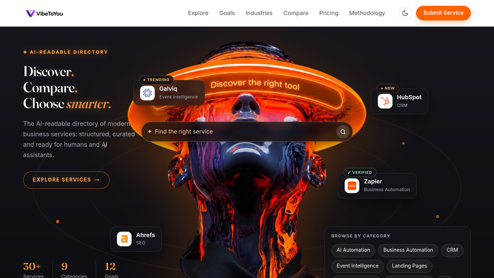 Screenshot of VibeToYou