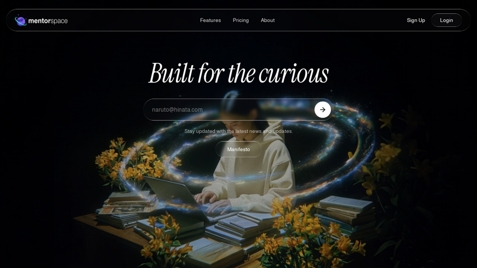 Screenshot of MentorSpace