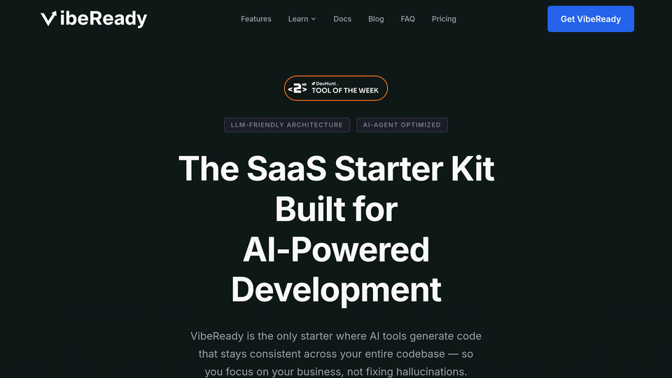 Screenshot of VibeReady