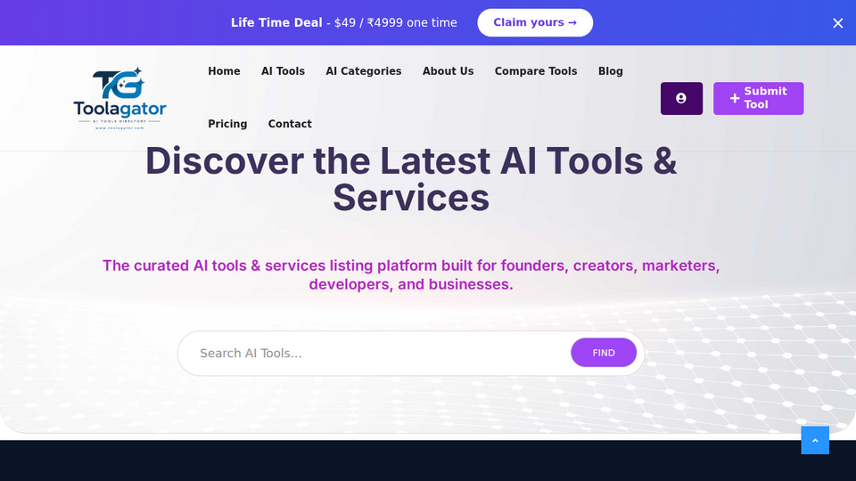 Screenshot of ToolaGator