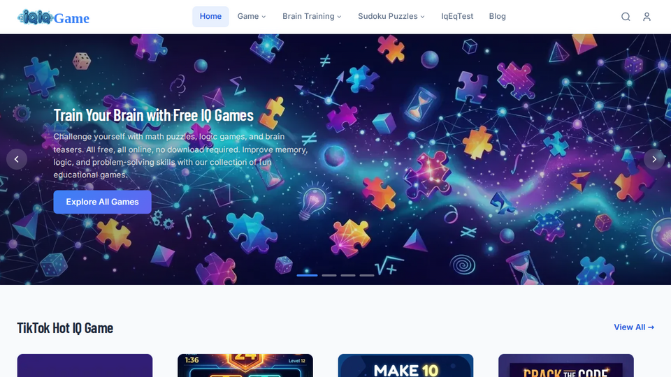 Screenshot of iQiQGame