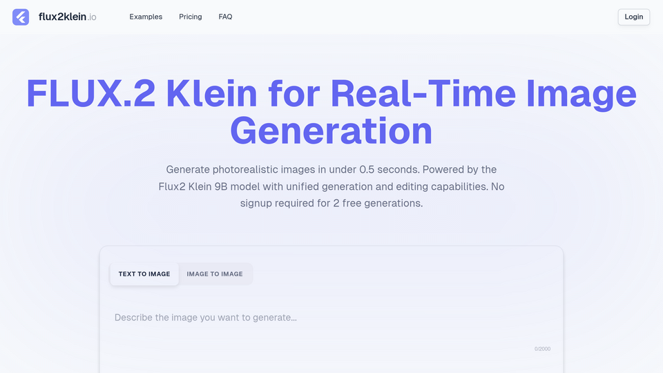 Screenshot of Flux2 Klein