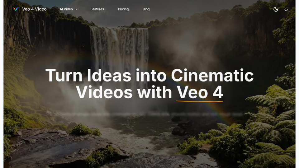 Screenshot of Veo 4 Video