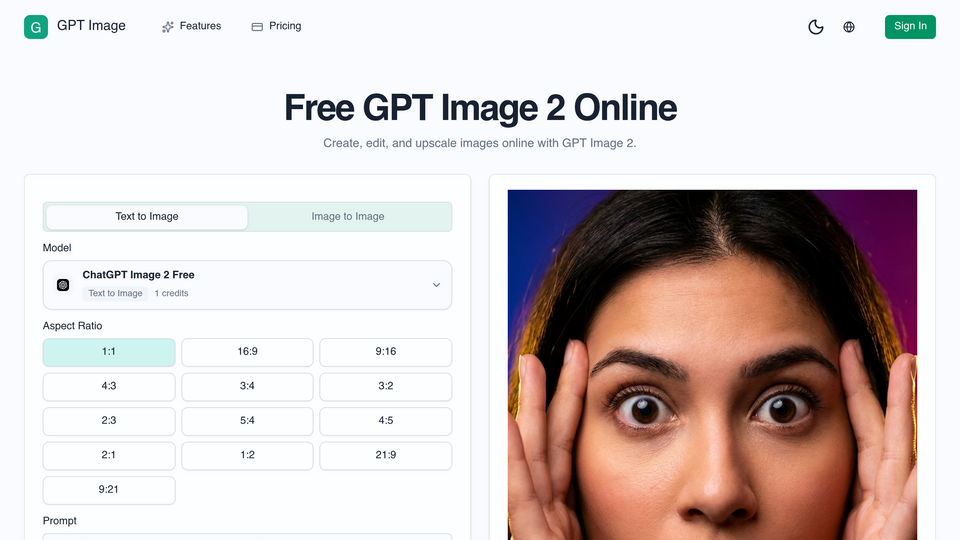 Screenshot of GPT Image 2