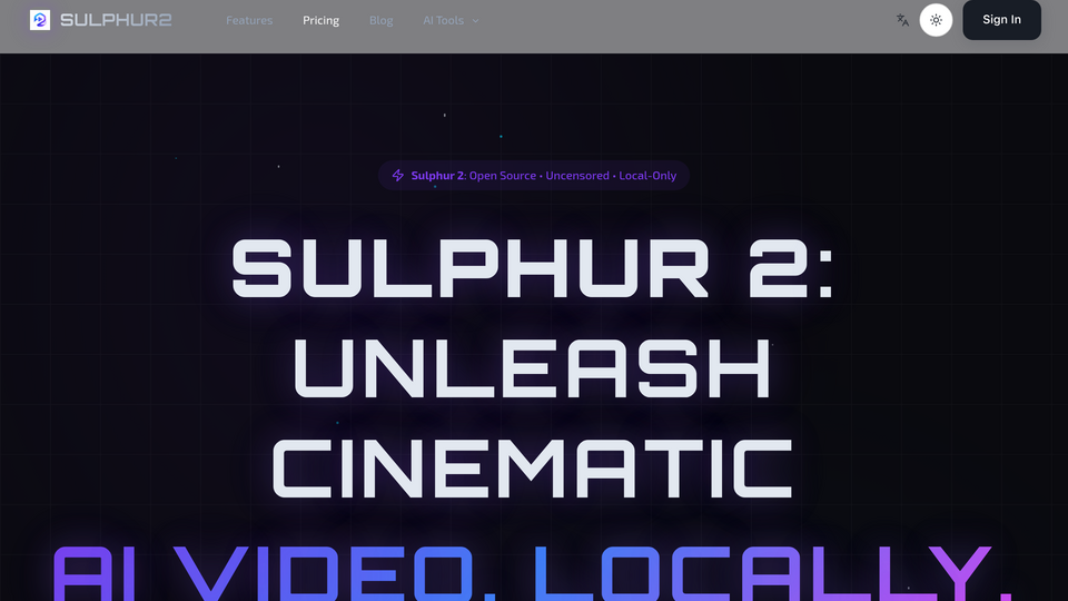 Screenshot of Sulphur 2