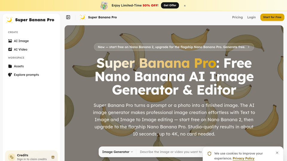 Screenshot of SuperBananaPro