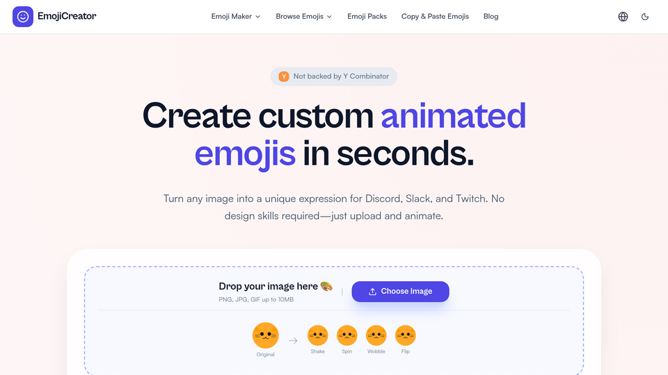 Screenshot of Emoji Maker Creator