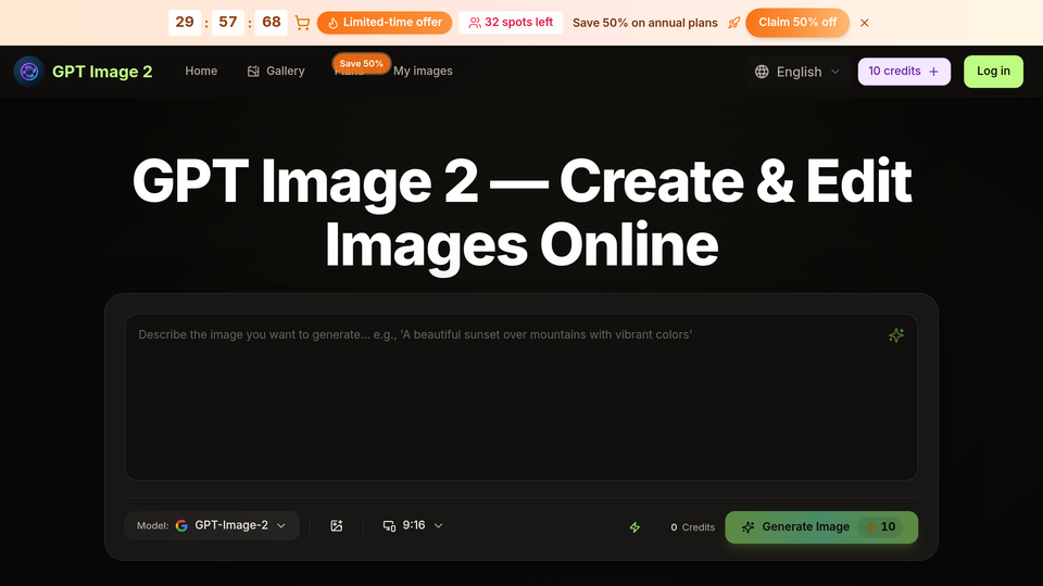 Screenshot of GPT Image 2