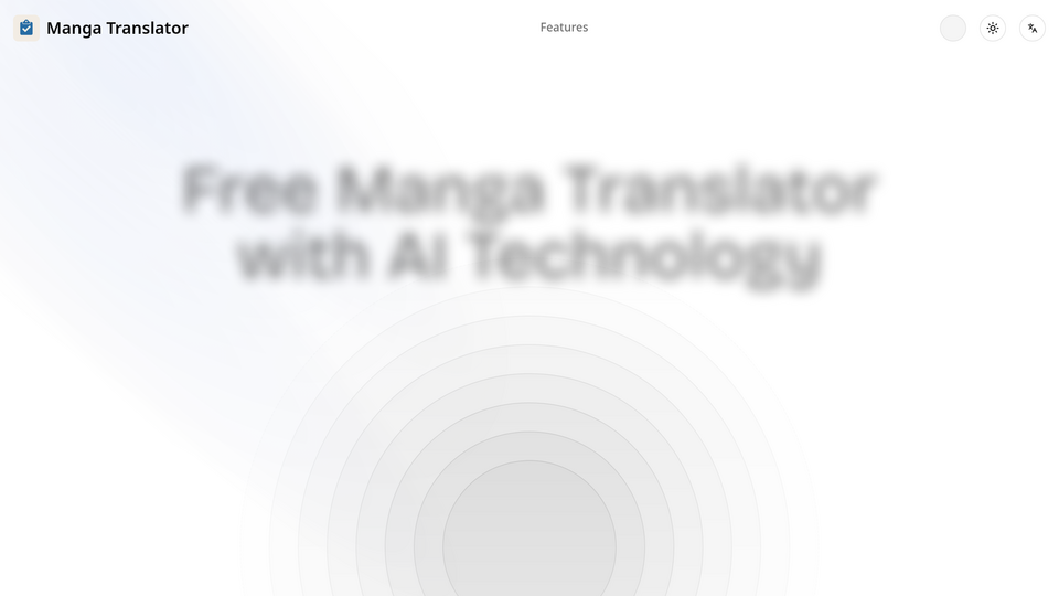 Screenshot of Manga Translator