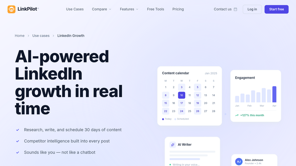 Screenshot of LinkPilot