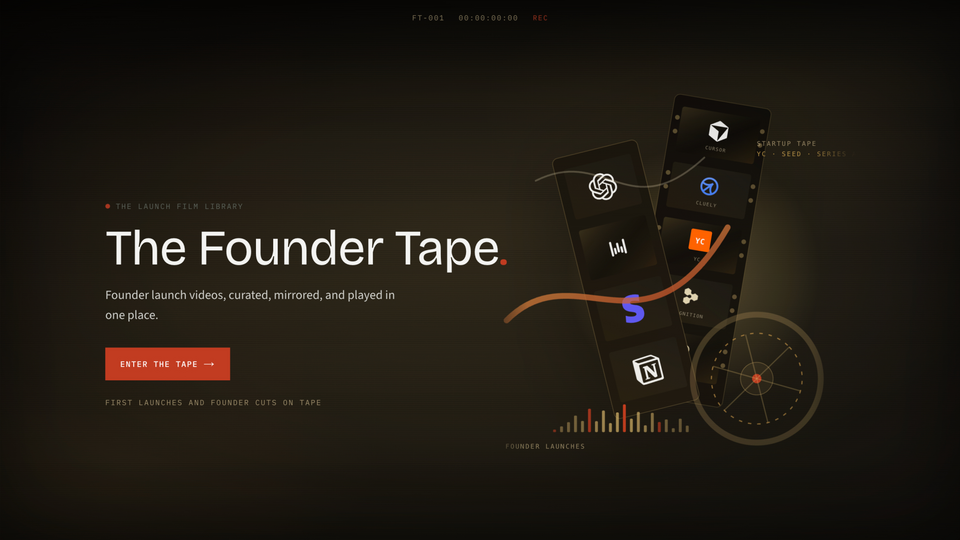 Screenshot of The Founder Tape