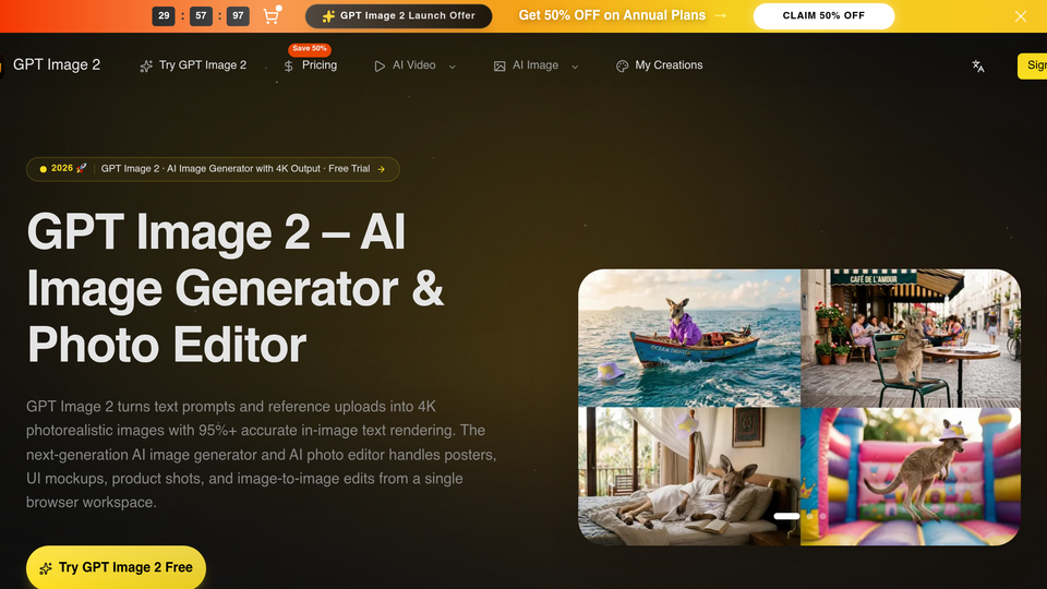 Screenshot of GPT Image 2