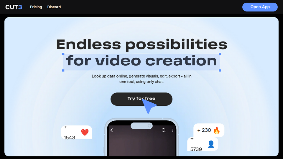 Screenshot of CUT3