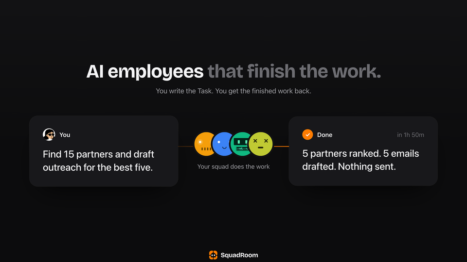 Screenshot of SquadRoom