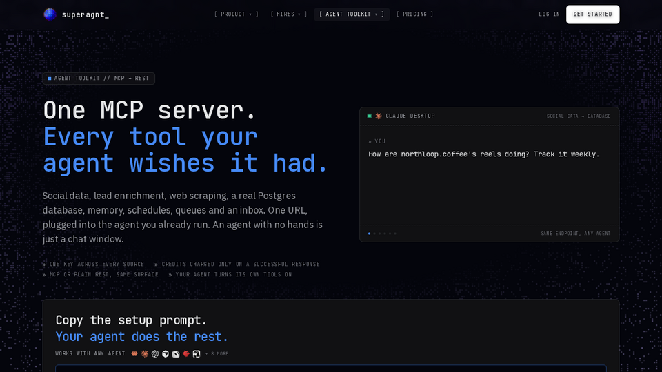 Screenshot of superagnt_