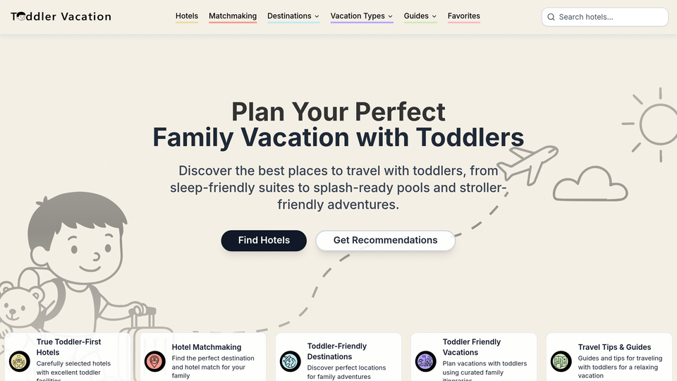 Screenshot of Toddler Vacation