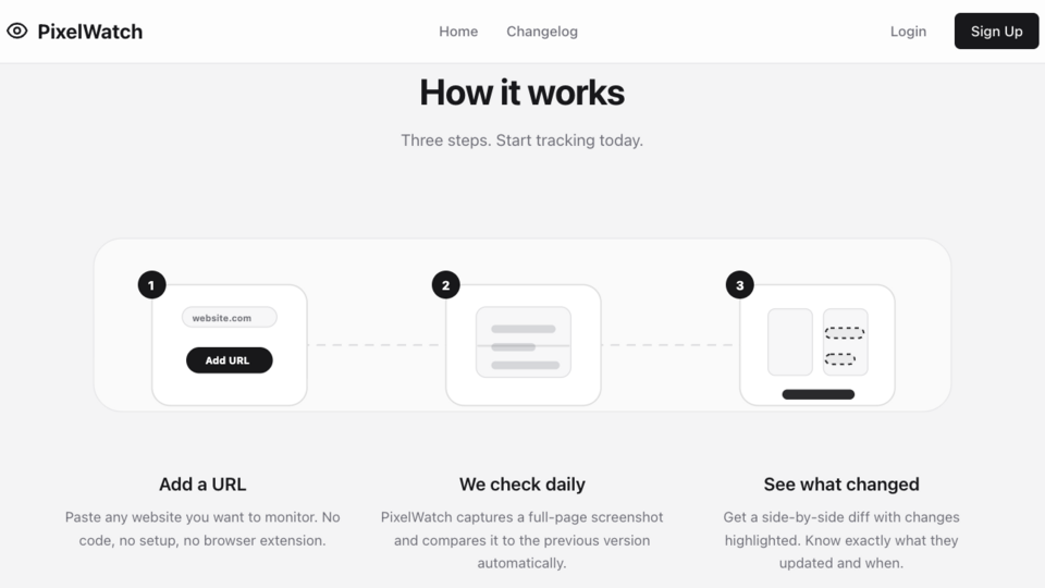 Screenshot of PixelWatch