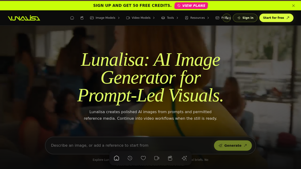 Screenshot of Lunalisa