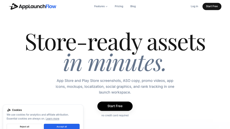 Screenshot of AppLaunchFlow