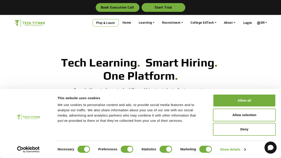 Screenshot of Techtitans.Cloud