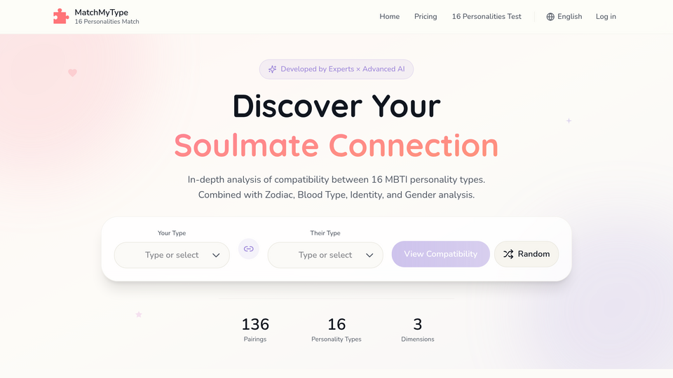 Screenshot of MatchMyType